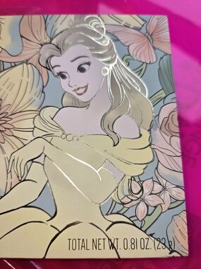 Disney Women Makeup Eyeshadow Palette - Pastel Pink, Pale Yellow, Light Blue